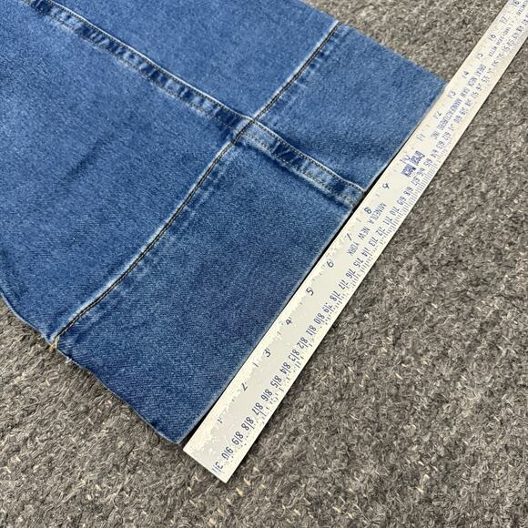 Anthropologie Maeve Jeans Small La Ponche High Rise Tie Waist Wide Leg Denim NEW - Picture 5 of 12
